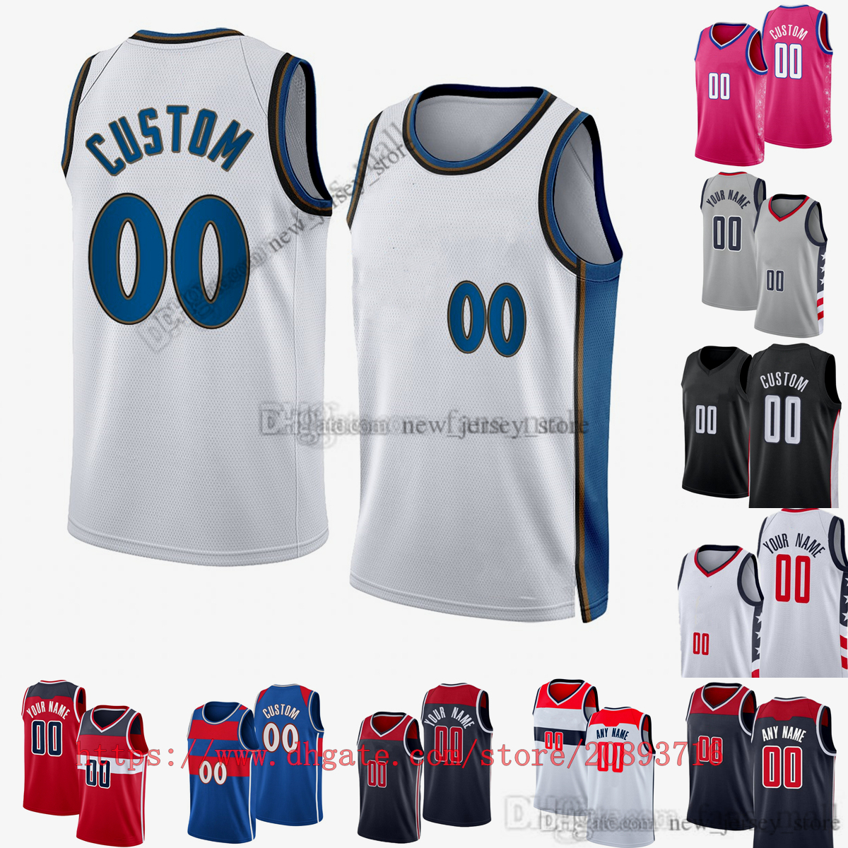 2022-23 Custom Printed New Season Basketball Jersey 1 Johnny Davis 33 Kyle Kuzma 6 Kristaps 8 Rui Porzingis Hachimura 9 Deni Avdija 24 Corey Kispert 21 Daniel Gafford, Printed (with team logo)
2022-23 Custom Printed New Season Basketball Jersey 1 Johnny Davis 33 Kyle Kuzma 6 Kristaps 8 Rui Porzingis Hachimura 9 Deni Avdija 24 Corey Kispert 21 Daniel Gafford, Printed (with team logo)