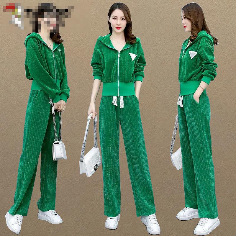 Women's Two Piece Pants Women Clothing 2022 Corduroy Tracksuit Full Sleeve Zipper Coat Wide Leg 2pcs Suit Clothes Set Hooded Sport E199Women, Blue
Women's Two Piece Pants Women Clothing 2022 Corduroy Tracksuit Full Sleeve Zipper Coat Wide Leg 2pcs Suit Clothes Set Hooded Sport E199Women, Blue