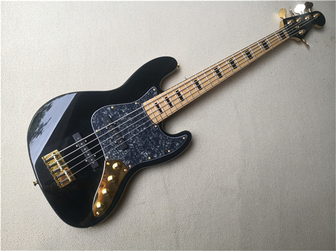 factory custom 5 String Electric Bass Guitar, JB Bass,maple neck ASH wood body,gold bridge,grey pearl pickguard
factory custom 5 String Electric Bass Guitar, JB Bass,maple neck ASH wood body,gold bridge,grey pearl pickguard