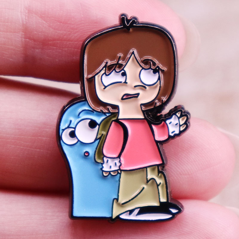 Foster's Home for Imaginary Friends brooch Kiss Maggie Mike and bro brooches clothes hats pins cartoon Meiman accessories and gifts, As picture
Foster's Home for Imaginary Friends brooch Kiss Maggie Mike and bro brooches clothes hats pins cartoon Meiman accessories and gifts, As picture