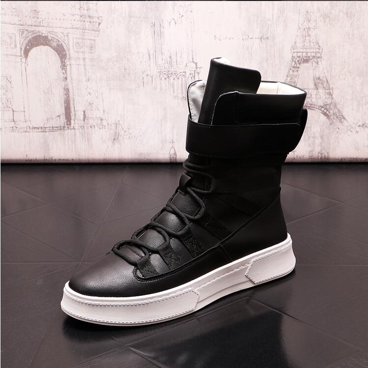 Designer Mens Silver Casual Boots High Top Street Hip Hop Male Skateboard Sport Ankle Boots British White Zapatos 38-43 Da55, Black
Designer Mens Silver Casual Boots High Top Street Hip Hop Male Skateboard Sport Ankle Boots British White Zapatos 38-43 Da55, Black
