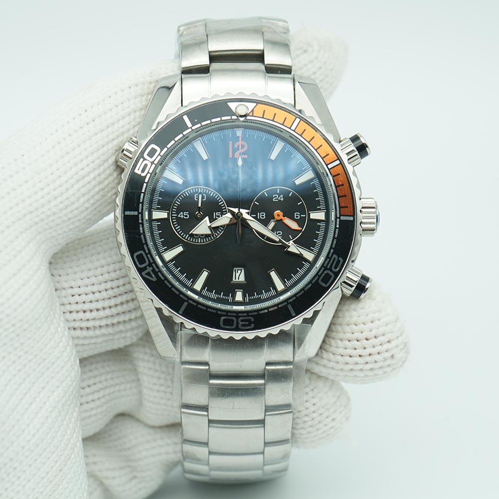 Orange Bezel Planet Meter Black Limited Dial Watch 44mm Quartz Chronograph Ocean Diver 600m Skyfall Stainless Steel Back Sports Sea Mens Watches
Orange Bezel Planet Meter Black Limited Dial Watch 44mm Quartz Chronograph Ocean Diver 600m Skyfall Stainless Steel Back Sports Sea Mens Watches