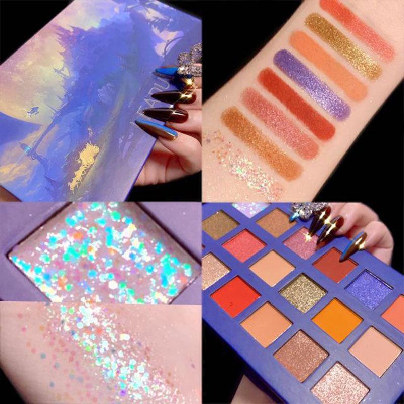 Eye Shadow Colors Castle Sequin Eyeshadow Palette Glitter Matte Shimmer Waterproof Pigment Professional Women CosmeticsEye
Eye Shadow Colors Castle Sequin Eyeshadow Palette Glitter Matte Shimmer Waterproof Pigment Professional Women CosmeticsEye