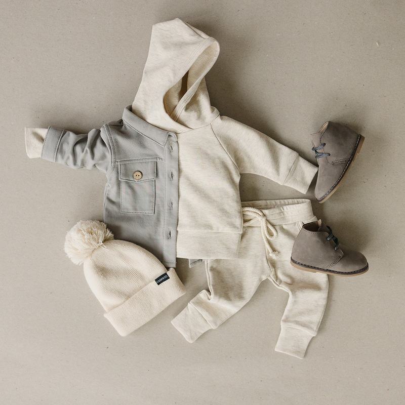 Kids Cotton Kintting Clothing Sets Baby Boys Girls Spring Autumn Loose Tracksuit Hoodie+Pants 2PCS Sets Clothes Outfits 220509