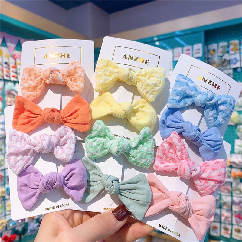 Hair Accessories 2Pcs/Set Cute Bowknot Baby Girls Clip Lattice Kids Children Barrettes Hairpins Infant Headwear, Pink
Hair Accessories 2Pcs/Set Cute Bowknot Baby Girls Clip Lattice Kids Children Barrettes Hairpins Infant Headwear, Pink