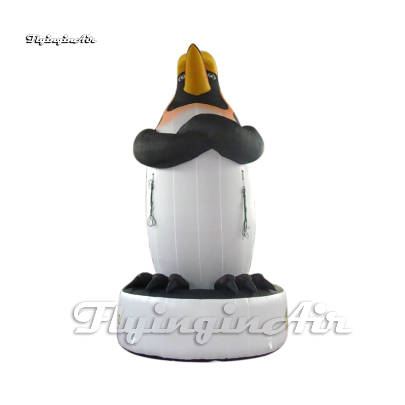 Outdoro Large Inflatable Penguin Advertising Balloon Air Blow Up Cartoon Animal Mascot Model For Event
