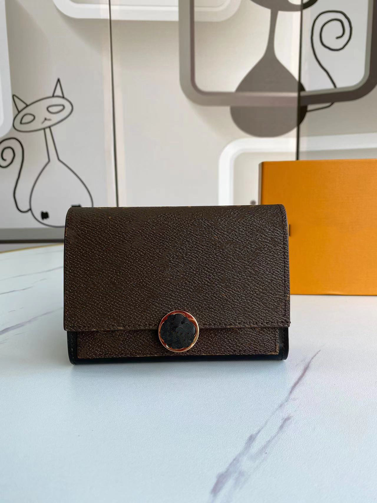 High Quality Women purse Top Starlight with box designer Fashion Genuine Leather All-match ladies single zipper Classic purses leather, Purple
High Quality Women purse Top Starlight with box designer Fashion Genuine Leather All-match ladies single zipper Classic purses leather, Purple