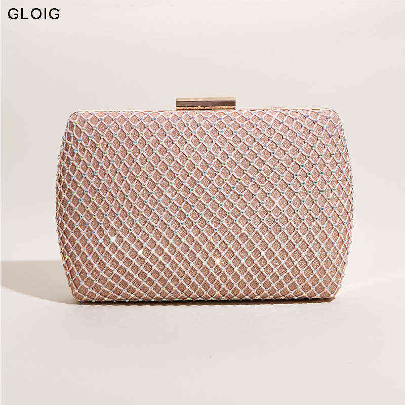 Evening Bags Metal Women Evening Bag Design Small Clutch Hollow Out Fashion Handbags with Chain Shoulder Party Bag 220323, Pink
Evening Bags Metal Women Evening Bag Design Small Clutch Hollow Out Fashion Handbags with Chain Shoulder Party Bag 220323, Pink