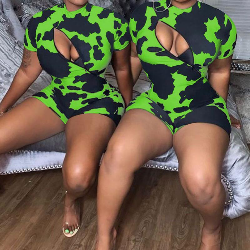 Women' Jumpsuits & Rompers Fashion Summer Women Zip Up Party Club Romper Casual Print Short Jumpsuit Sexy And Comfortable For FemaleWomen, Blue
Women' Jumpsuits & Rompers Fashion Summer Women Zip Up Party Club Romper Casual Print Short Jumpsuit Sexy And Comfortable For FemaleWomen, Blue