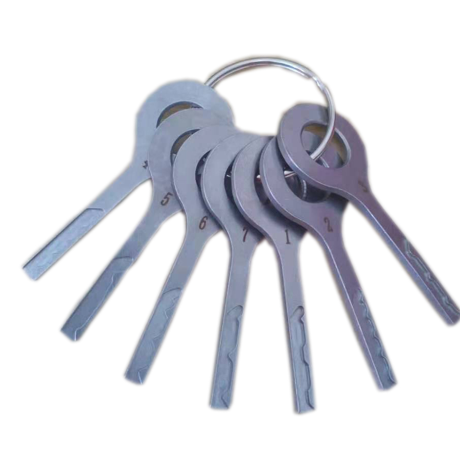 New Arrival Auto Locksmith Supplies Tool Multi-pick 7pcs Lasertrack Car Keys HU66 Lock Pick Tools Set for VW
New Arrival Auto Locksmith Supplies Tool Multi-pick 7pcs Lasertrack Car Keys HU66 Lock Pick Tools Set for VW