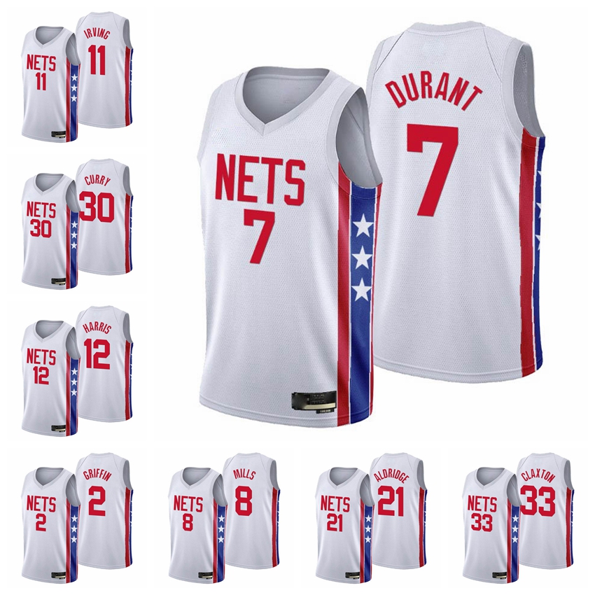 Brooklyn''Nets''Men Kevin Durant Kyrie Irving Seth Curry Patty Mills Aldridge Joe Harris Griffin Nicolas Claxton 2022-23 Classic White Edition Basketball Jersey
Brooklyn''Nets''Men Kevin Durant Kyrie Irving Seth Curry Patty Mills Aldridge Joe Harris Griffin Nicolas Claxton 2022-23 Classic White Edition Basketball Jersey