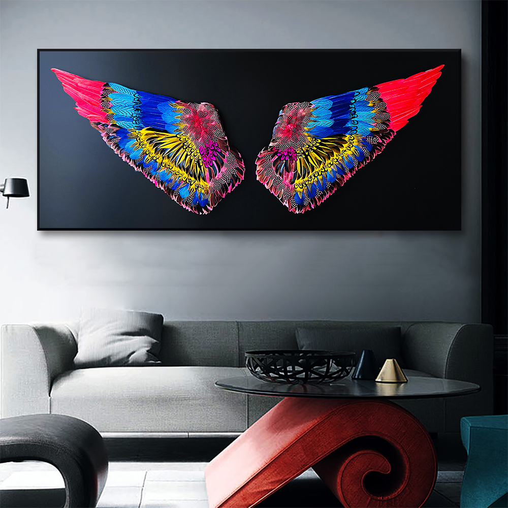 Abstract Scandinavian Feather Wing Canvas Posters And Prints Painting Modern Colorful Graffiti Art Picture For Living Room Decor
Abstract Scandinavian Feather Wing Canvas Posters And Prints Painting Modern Colorful Graffiti Art Picture For Living Room Decor