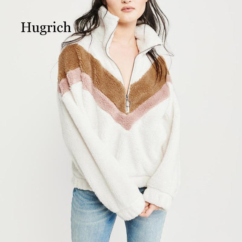 Women' Hoodies & Sweatshirts Autumn Women Casual Mohair Pullover Zipper V Neck Fleece Fashion Sweet Loose Warm Winter Coat, Pink
Women' Hoodies & Sweatshirts Autumn Women Casual Mohair Pullover Zipper V Neck Fleece Fashion Sweet Loose Warm Winter Coat, Pink