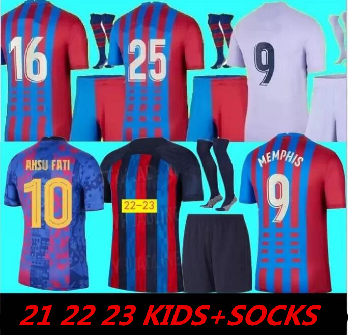 Camisetas de football MEMPHIS PEDRI ADAMA AUBA soccer jersey FERRAN 21 22 23 ANSU FATI 2021 2022 2023 GAVI F. DE JONG DEST kit shirt men kids sets socks BARCELONA BARCA, White
Camisetas de football MEMPHIS PEDRI ADAMA AUBA soccer jersey FERRAN 21 22 23 ANSU FATI 2021 2022 2023 GAVI F. DE JONG DEST kit shirt men kids sets socks BARCELONA BARCA, White