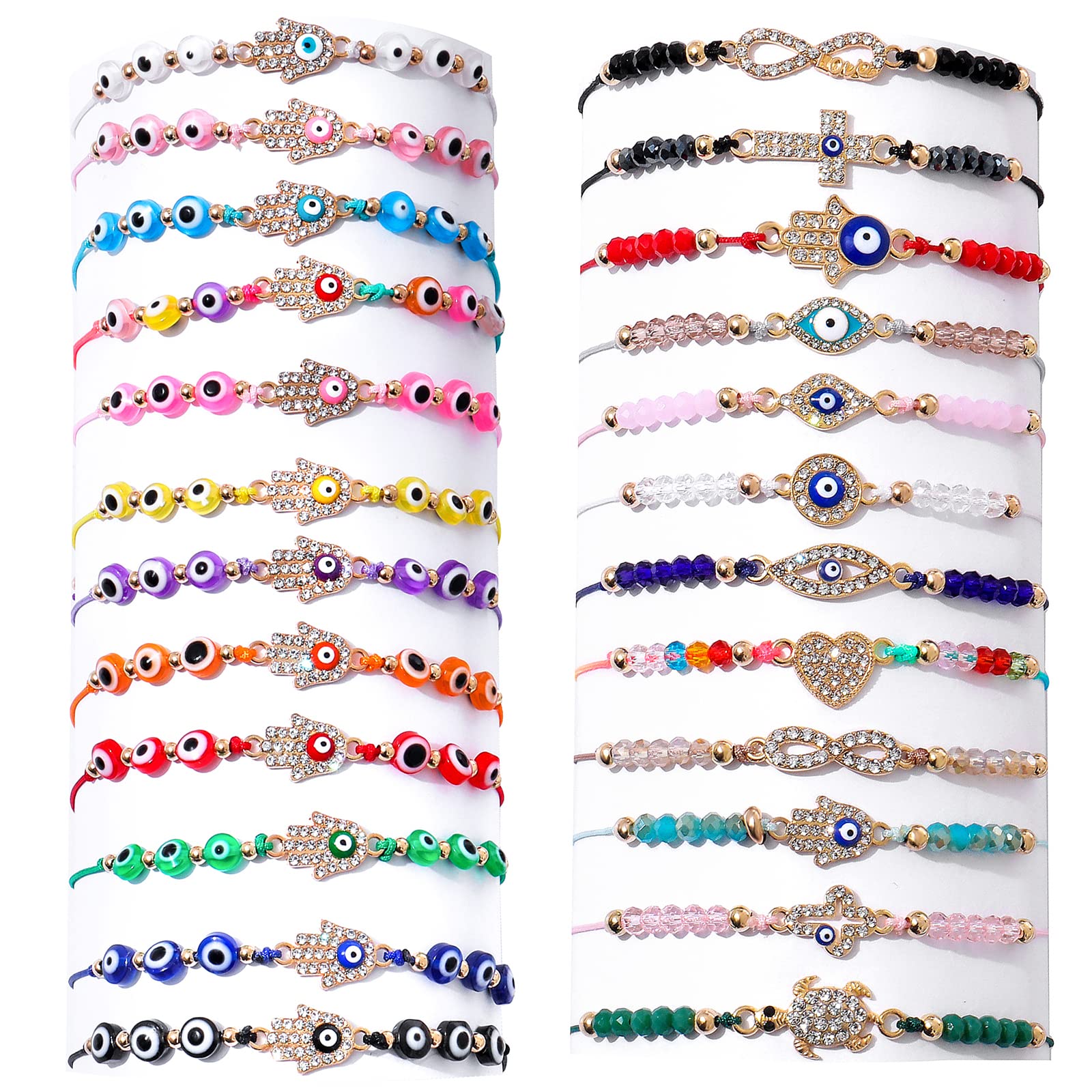 Charm Bracelets 24/ Evil Eye Mexican Hamsa Bracelet Set Protection Mal De Ojo Gold Anklets Jewelry Gift For Women Girls Boys amdXq
Charm Bracelets 24/ Evil Eye Mexican Hamsa Bracelet Set Protection Mal De Ojo Gold Anklets Jewelry Gift For Women Girls Boys amdXq