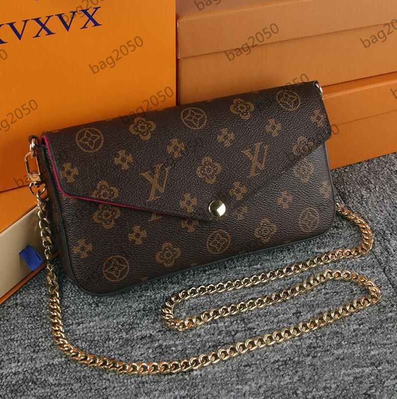 Designers women Multi Felicie Pochette Shoulder Bags Leather luxury Crossbody bag handbag flower embossed Wallet Serial number dust bag, Package: bag + dust bag
Designers women Multi Felicie Pochette Shoulder Bags Leather luxury Crossbody bag handbag flower embossed Wallet Serial number dust bag, Package: bag + dust bag