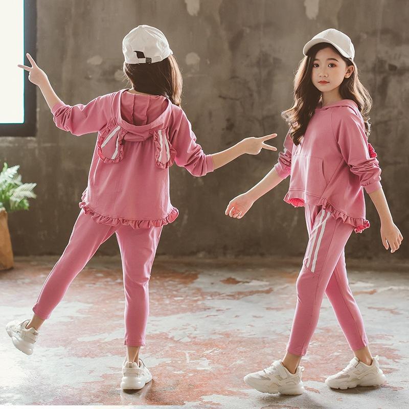 Clothing Sets Set Girls Clothes Long Sleeve Kids Hoodies Pants Tracksuit For Sport Suit 4 6 8 10 12 Years, Black
Clothing Sets Set Girls Clothes Long Sleeve Kids Hoodies Pants Tracksuit For Sport Suit 4 6 8 10 12 Years, Black
