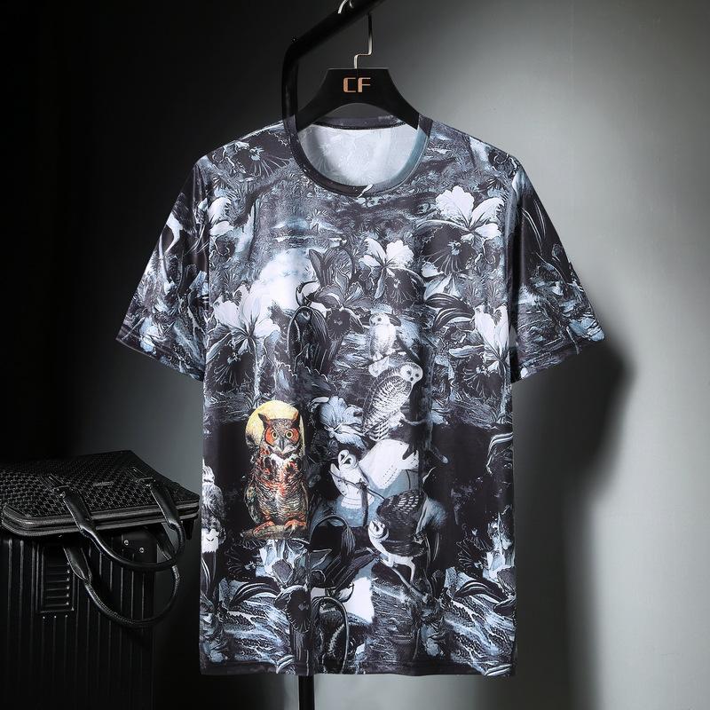 Men's T-Shirts Fashion Large Summer Men Short Sleeve Loose Oversized Casual O-neck Print Knitted T Shirt Plus Size -9XL 10XL 160KGMen's, Kongque
Men's T-Shirts Fashion Large Summer Men Short Sleeve Loose Oversized Casual O-neck Print Knitted T Shirt Plus Size -9XL 10XL 160KGMen's, Kongque