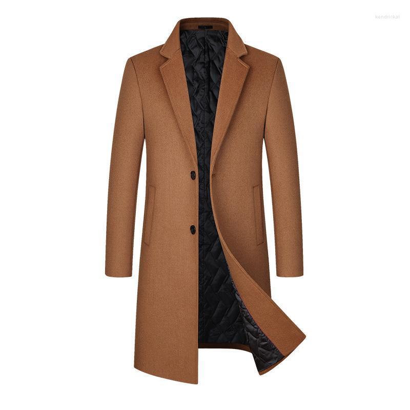 Men's Wool & Blends 2022 Arrival High Quality Winter Trench Coat For Men Kend22, Black
Men's Wool & Blends 2022 Arrival High Quality Winter Trench Coat For Men Kend22, Black