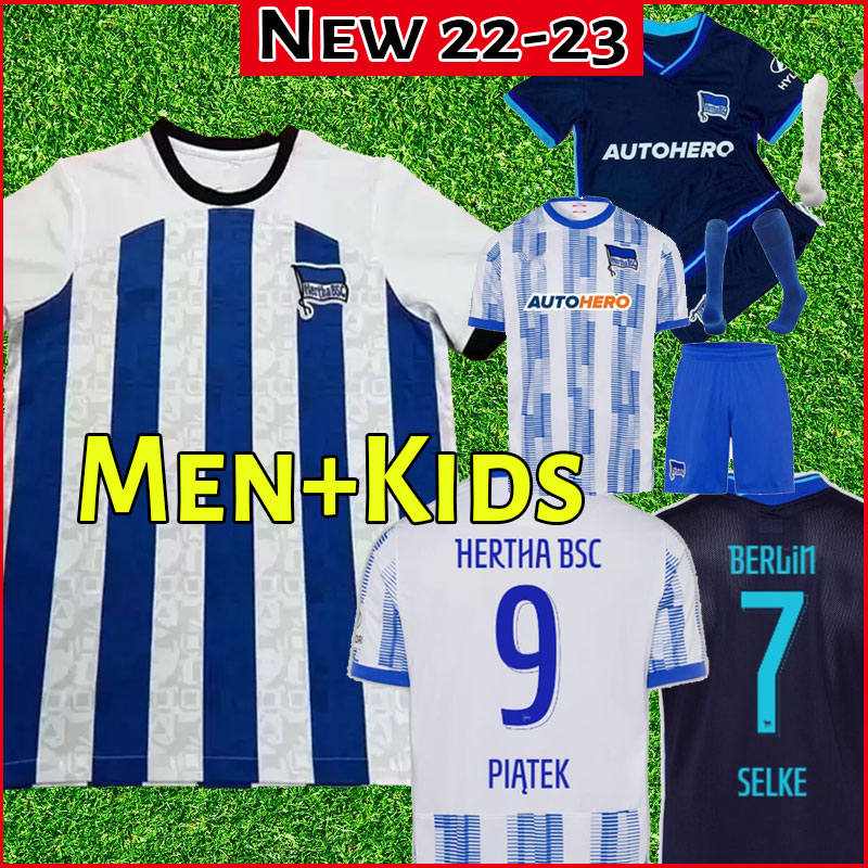 21 22 23 Hertha BSC Soccer Jersey GUENDOUZI CUNHA PIATEK Football jersey Berlin CORDOBA DILROSUN TOUSART LUKEBAKIO uniform shirts 2021 2022 full set socks men kids, Away+patch
21 22 23 Hertha BSC Soccer Jersey GUENDOUZI CUNHA PIATEK Football jersey Berlin CORDOBA DILROSUN TOUSART LUKEBAKIO uniform shirts 2021 2022 full set socks men kids, Away+patch