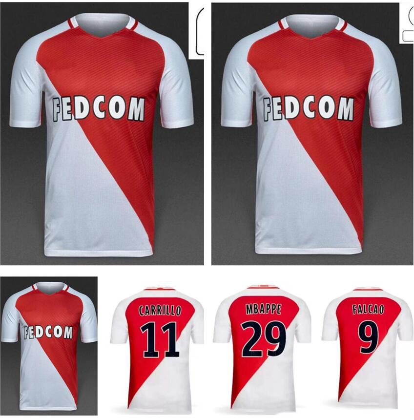 16 17 As Monaco Soccer Jerseys Home MBAPPE FALCAO BERNANDO CARRILLO GERMAIN FABINHO League Champion Maillot De Foot For Men, Retro
16 17 As Monaco Soccer Jerseys Home MBAPPE FALCAO BERNANDO CARRILLO GERMAIN FABINHO League Champion Maillot De Foot For Men, Retro