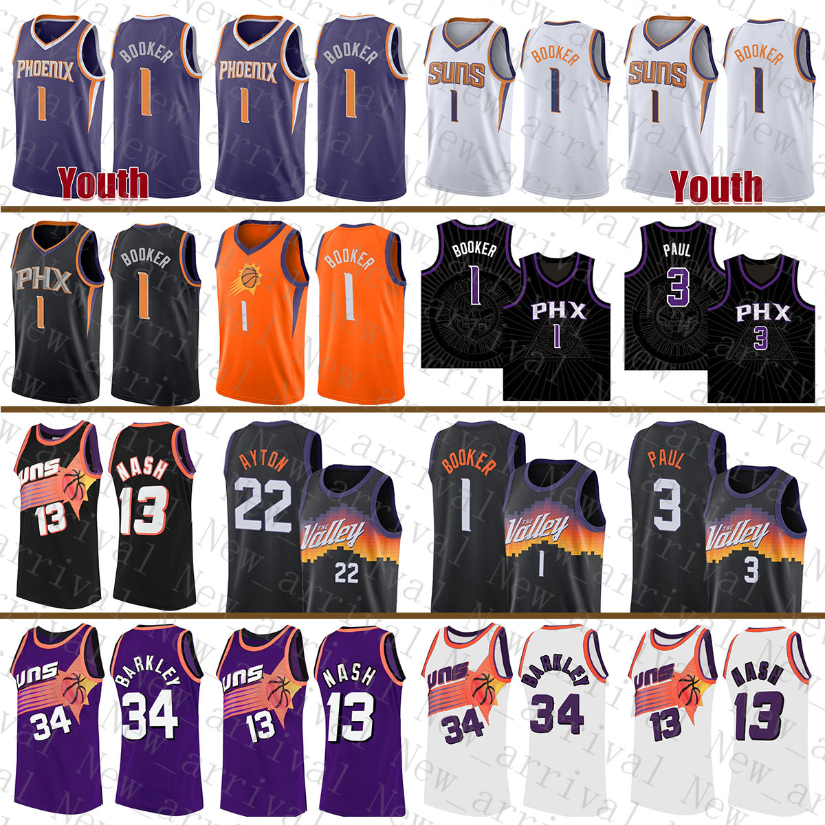 Phoenix''Suns''Men 3 13 34 Devin Booker DeAndre Ayton Basketball Jersey 1 22 Chris Paul Steve Nash Charles Barkley 130
Phoenix''Suns''Men 3 13 34 Devin Booker DeAndre Ayton Basketball Jersey 1 22 Chris Paul Steve Nash Charles Barkley 130