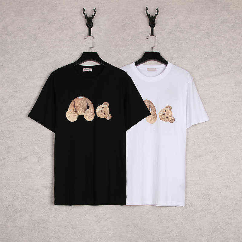 Head Broken Teddy Bear Print Pattern t Shirt Street Fashion Couple Loose Cartoon Short Sleeves Men and Women, White 2
Head Broken Teddy Bear Print Pattern t Shirt Street Fashion Couple Loose Cartoon Short Sleeves Men and Women, White 2