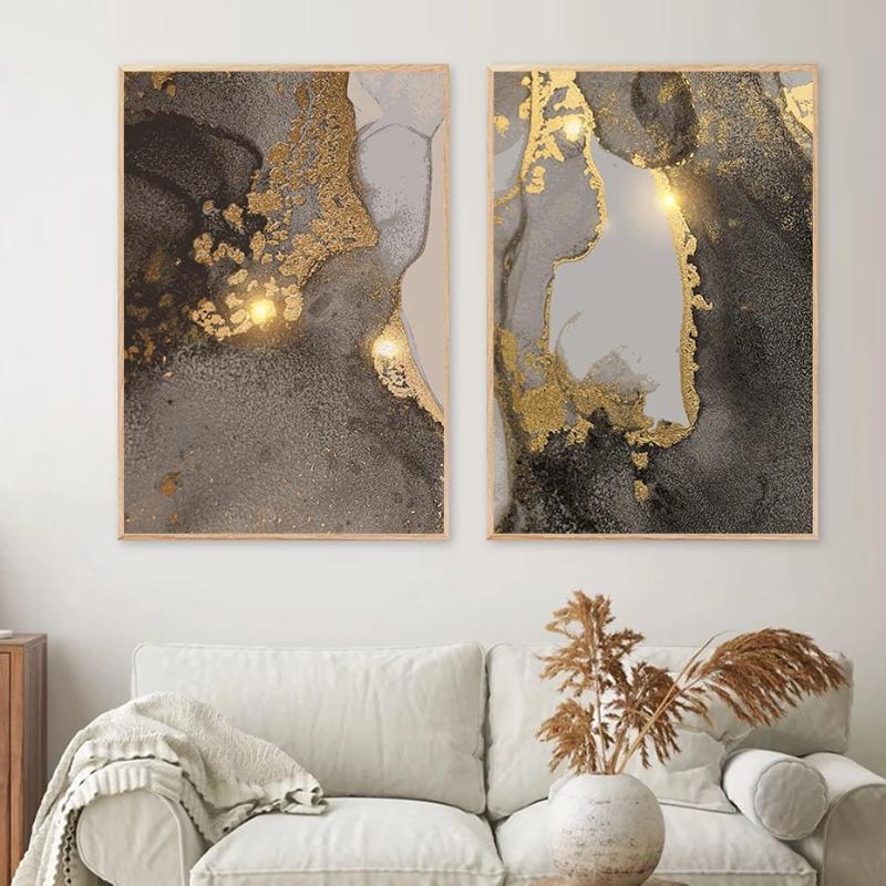 Paintings Modern Abstract Gold Foil Lines Black White Canvas Art Living Room Bedroom Posters And Prints Wall Poster Home Decor
Paintings Modern Abstract Gold Foil Lines Black White Canvas Art Living Room Bedroom Posters And Prints Wall Poster Home Decor