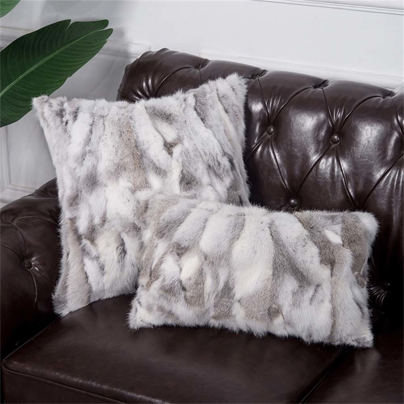 MS.Softex Natural Fur Pillow Case Patchwork Real Rabbit Fur Pillow Cover Soft Plush Cushion Cover Home Decoration T200601, Black
MS.Softex Natural Fur Pillow Case Patchwork Real Rabbit Fur Pillow Cover Soft Plush Cushion Cover Home Decoration T200601, Black