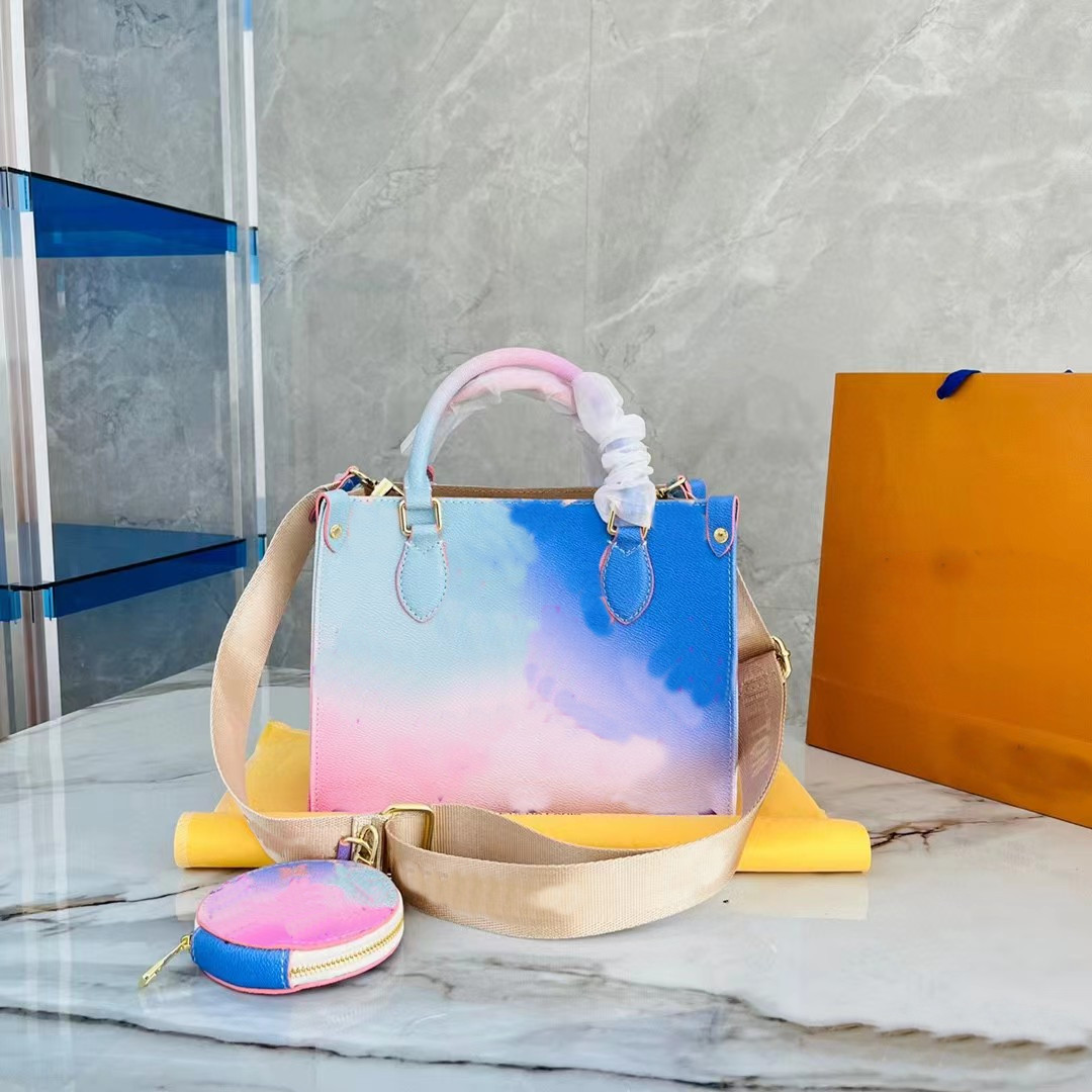 Designer Tote Bag Gradients Color Flower Handbags Women High Capacity Composite Shopping Handbag Shoulder Bags CrossbodyBag, Customize
Designer Tote Bag Gradients Color Flower Handbags Women High Capacity Composite Shopping Handbag Shoulder Bags CrossbodyBag, Customize