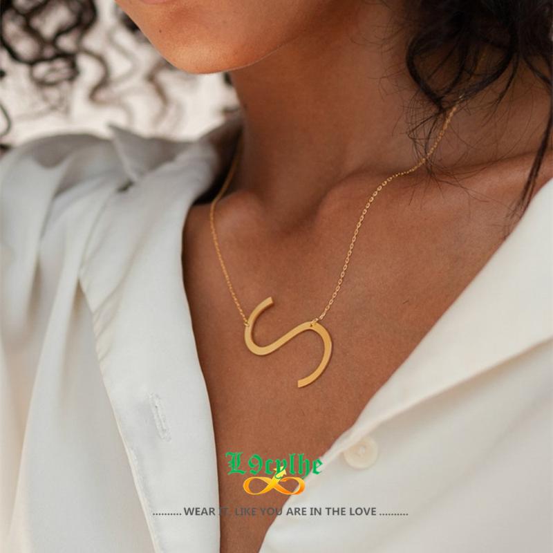Pendant Necklaces Sideways Initial Necklace Oversized Letter A C E I J K L M N O P Q R S T U V W X Y Z Stainless Steel JewelryPendant PendaP
Pendant Necklaces Sideways Initial Necklace Oversized Letter A C E I J K L M N O P Q R S T U V W X Y Z Stainless Steel JewelryPendant PendaP