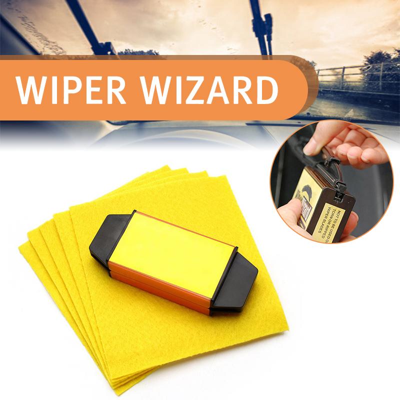 Car Cleaning Tools Wiper Wizard Blade Restorer With 5pcs Wipes Brush Van Windscreen Cleaner Car-Styling 12.5X4.8cmCar
Car Cleaning Tools Wiper Wizard Blade Restorer With 5pcs Wipes Brush Van Windscreen Cleaner Car-Styling 12.5X4.8cmCar
