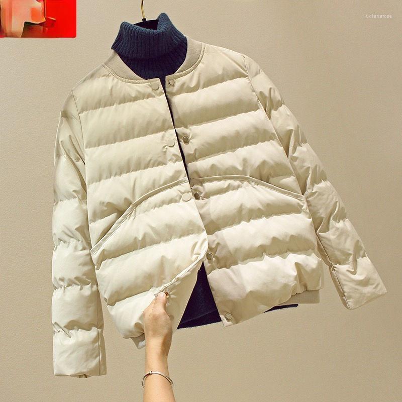 Women's Down & Parkas 2022 Arrival Woman Fashion Slim Winter Jackets Female Cotton Padded Warm Thicken Outwear Ladies Solid Color Coats Park, Green 
Women's Down & Parkas 2022 Arrival Woman Fashion Slim Winter Jackets Female Cotton Padded Warm Thicken Outwear Ladies Solid Color Coats Park, Green