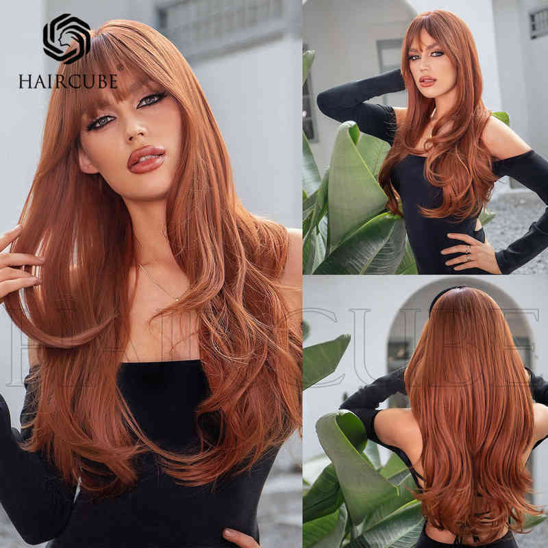 Human Hair Wig Synthetic Wigs Fengqi Bangs Black Gradient Brown Long Curly Wig Wigs High Temperature Silk Chemical Fiber Material Daily Application 220527, Ombre color
Human Hair Wig Synthetic Wigs Fengqi Bangs Black Gradient Brown Long Curly Wig Wigs High Temperature Silk Chemical Fiber Material Daily Application 220527, Ombre color
