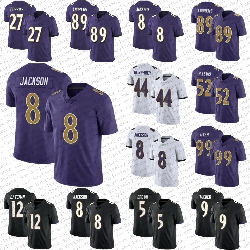 8 Lamar Jackson 89 Mark Andrews 9 Justin Tucker Raven Football Odafe Oweh Jersey 12 Rashod Bateman 44 Marlon Humphrey Marquise Brown JK Dobbins Patrick Queen Ray Lewis, Shown
8 Lamar Jackson 89 Mark Andrews 9 Justin Tucker Raven Football Odafe Oweh Jersey 12 Rashod Bateman 44 Marlon Humphrey Marquise Brown JK Dobbins Patrick Queen Ray Lewis, Shown