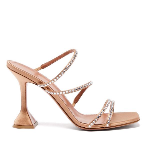 Amina Muaddi Crystal word belt diamond high-heeled sandals and slippers women's summer sexy new wine glass heel rhinestone Ladies banquet sandals 35-42, White
Amina Muaddi Crystal word belt diamond high-heeled sandals and slippers women's summer sexy new wine glass heel rhinestone Ladies banquet sandals 35-42, White