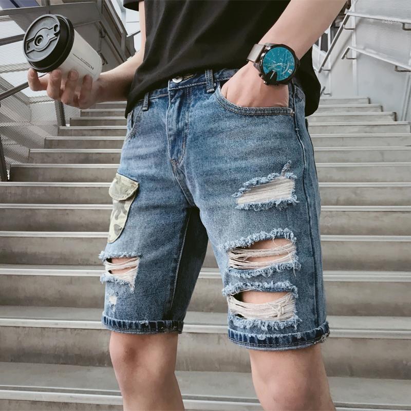 Men' Ripped Jeans Casual Fashion Personality Trend Thin Section Breathable Mid-high Waist Stretch 5-point Pants 2022 Summer Shorts, Picture color
Men' Ripped Jeans Casual Fashion Personality Trend Thin Section Breathable Mid-high Waist Stretch 5-point Pants 2022 Summer Shorts, Picture color