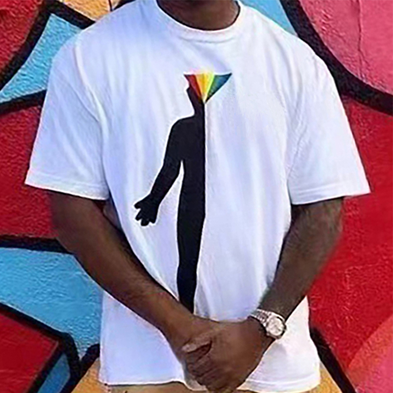 Back Silver Lettering Graphic Tee White Casual Short Sleeves T-shirts Cotton T Shirts Men Women Hip Hop Streetwear MG220048
Back Silver Lettering Graphic Tee White Casual Short Sleeves T-shirts Cotton T Shirts Men Women Hip Hop Streetwear MG220048