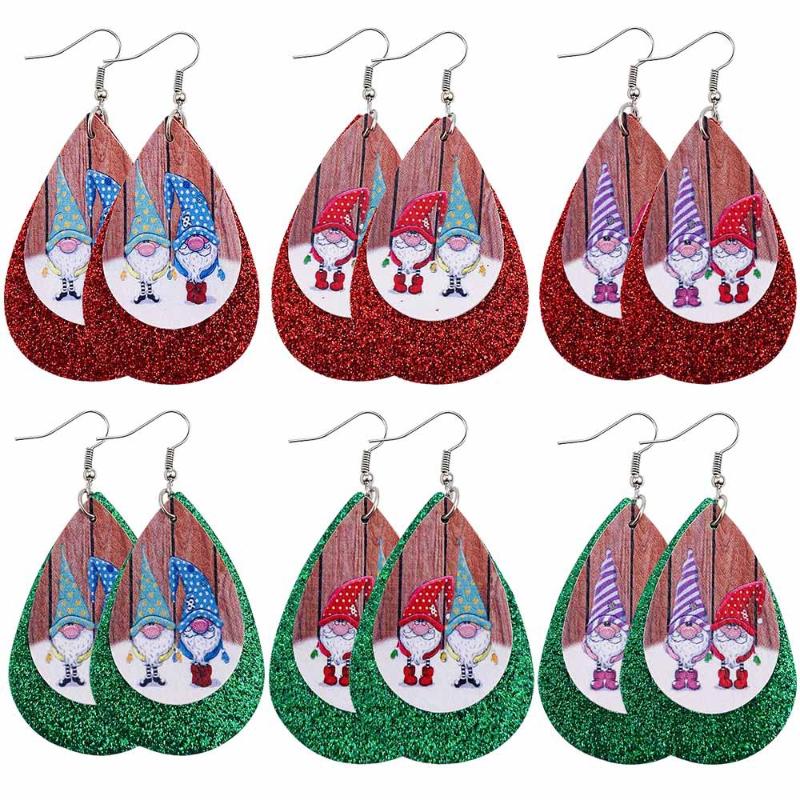 Dangle & Chandelier Potosala Christmas Drop-Shaped Leather Earrings Santa Claus Halloween Multilayer Female Fashion Jewelry GiftsDangle
Dangle & Chandelier Potosala Christmas Drop-Shaped Leather Earrings Santa Claus Halloween Multilayer Female Fashion Jewelry GiftsDangle