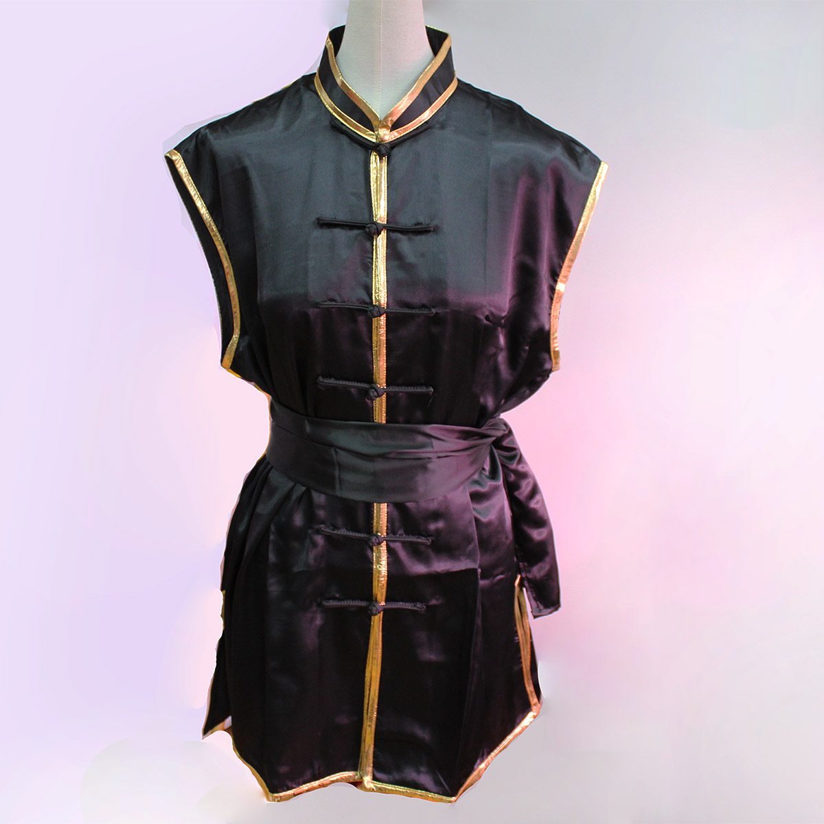 Men's Tracksuits Unisex Tai chi clothing Chinese martial arts Uniform children training Nanquan clothing practice Top + Pants Summer competition 