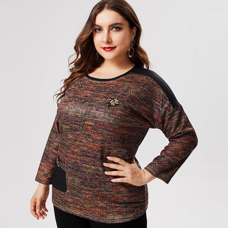 Women's Plus Size T-Shirt 2022 Autumn Mom Clothes Women Long Sleeve Fashion Ladies Vintage Elegant Womens Tops Jasp22, Auburn
Women's Plus Size T-Shirt 2022 Autumn Mom Clothes Women Long Sleeve Fashion Ladies Vintage Elegant Womens Tops Jasp22, Auburn