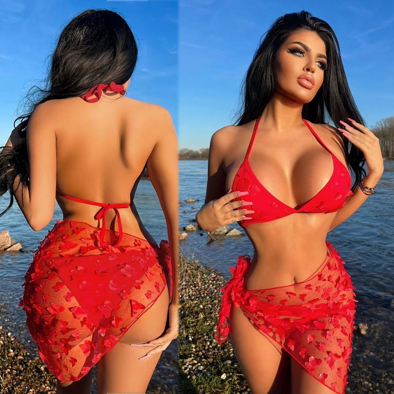 Women's Swimwear Three Pieces Sexy Thong Swimsuits Push Up Bikini Female Lacing Bikinis Bathing Suit Beachwear Perspective CoverWomen's
Women's Swimwear Three Pieces Sexy Thong Swimsuits Push Up Bikini Female Lacing Bikinis Bathing Suit Beachwear Perspective CoverWomen's