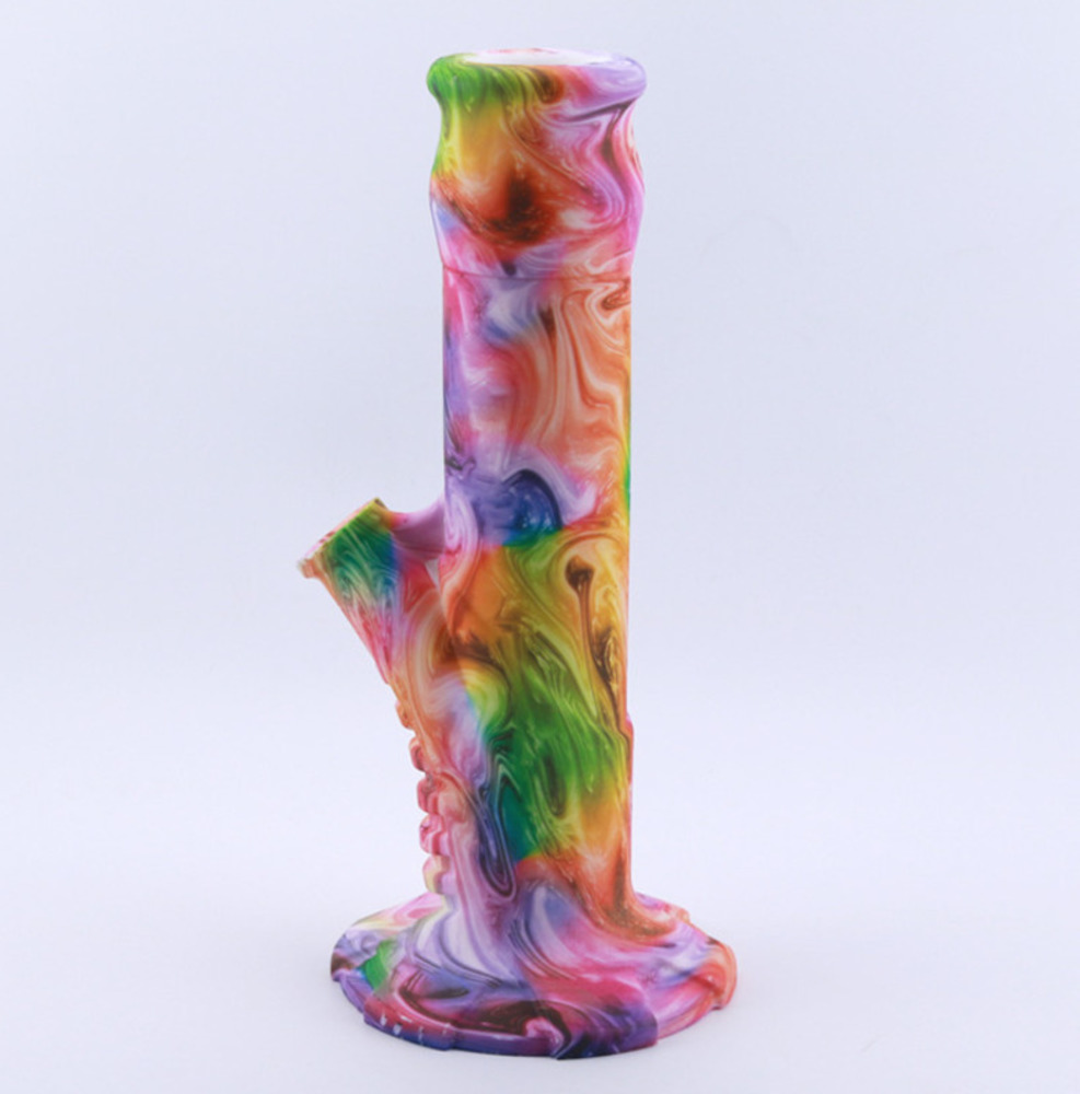 Silicone water pipe 10.6inches smoking accessories staright bong Hookah non fading printing bongs dab rig thick bubbler
Silicone water pipe 10.6inches smoking accessories staright bong Hookah non fading printing bongs dab rig thick bubbler