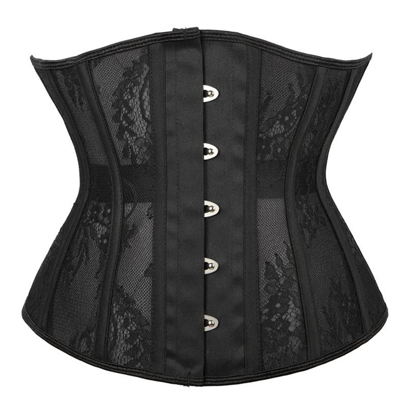Bustiers & Corsets Women Waist Cincher Shaper Hourglass Wasipe Underbust Corselet Breathable Sexy Lingerie Training Bustier Corset Plus Size, Black
Bustiers & Corsets Women Waist Cincher Shaper Hourglass Wasipe Underbust Corselet Breathable Sexy Lingerie Training Bustier Corset Plus Size, Black