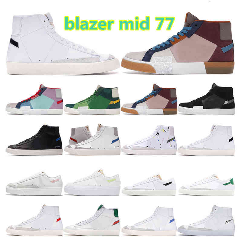 blazer mid 77 vintage mens shoes women White black Mosaic Brown Green Grey Snakeskin Habanero Red Paint Splatter sport sneakers trainers, 27 40-45
blazer mid 77 vintage mens shoes women White black Mosaic Brown Green Grey Snakeskin Habanero Red Paint Splatter sport sneakers trainers, 27 40-45