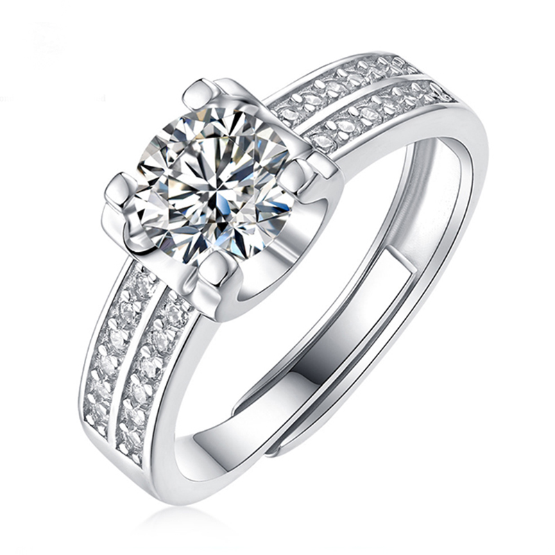 Luxury Silver Moissanite Rings For Women Big Lace Flower 1CT Diamond Setting Engagement Wedding Finger Ring Female Jewelry
Luxury Silver Moissanite Rings For Women Big Lace Flower 1CT Diamond Setting Engagement Wedding Finger Ring Female Jewelry