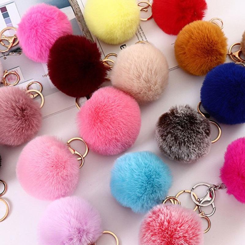 Keychains Creative Keychain 1 Piece Of 8cm Anti-Wrasse Fur Pom Car Bag Ornaments Multi-Color Optional Personalized Accessories 
Keychains Creative Keychain 1 Piece Of 8cm Anti-Wrasse Fur Pom Car Bag Ornaments Multi-Color Optional Personalized Accessories
