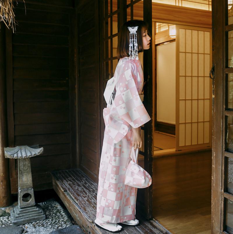 Ethnic Clothing Women's Yukata Traditional Japan Kimono Robe Pography Dress Cosplay Costume Pink Color Flower Prints Vintage ClothingEth
Ethnic Clothing Women's Yukata Traditional Japan Kimono Robe Pography Dress Cosplay Costume Pink Color Flower Prints Vintage ClothingEth