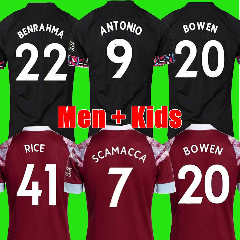 22 23 West Hams BOWEN RICE Soccer Jersey BENRAHMA LANZINI ANTONIO SCAMACCA FORNALS DAWSON Vlasic 2022 2023 football Shirt Men Kids AGUERD, Away kids sock
22 23 West Hams BOWEN RICE Soccer Jersey BENRAHMA LANZINI ANTONIO SCAMACCA FORNALS DAWSON Vlasic 2022 2023 football Shirt Men Kids AGUERD, Away kids sock
