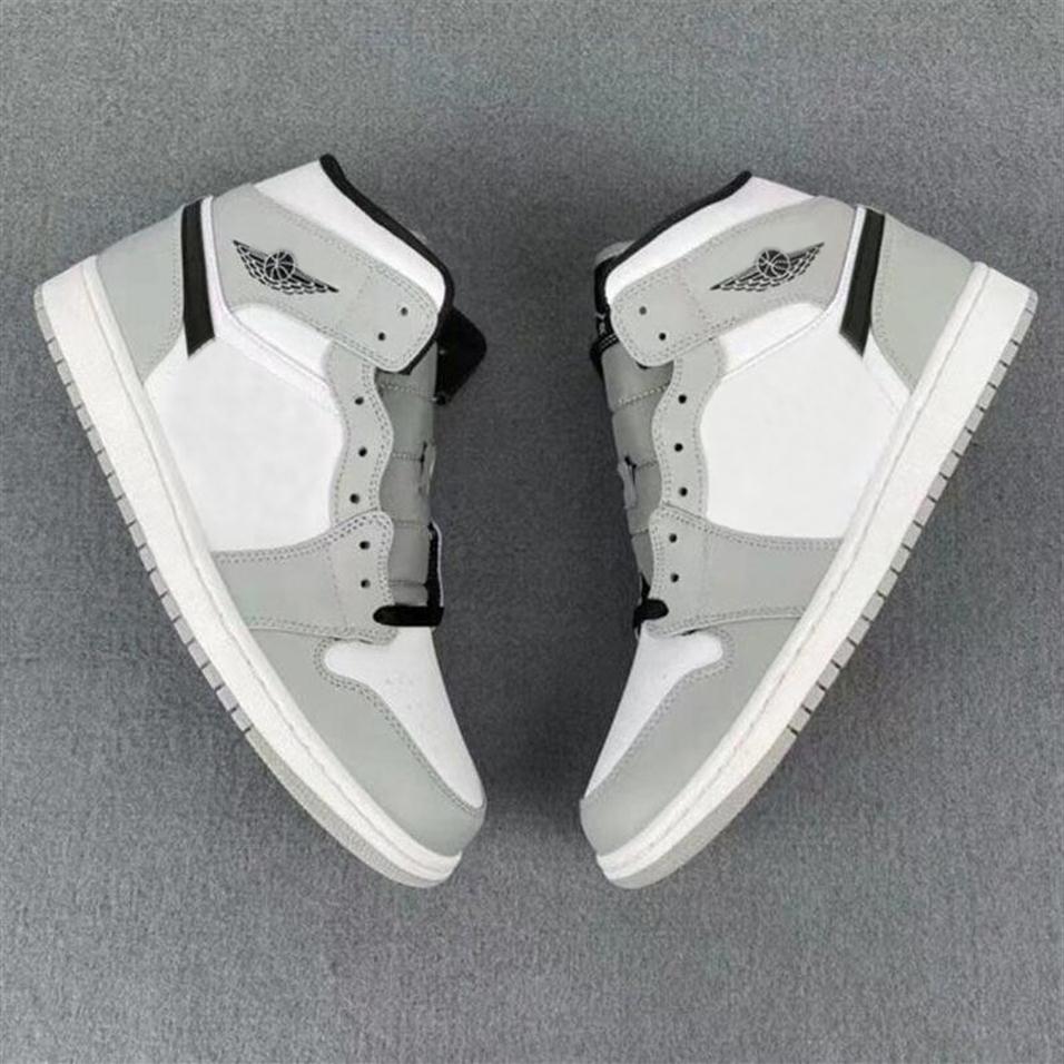 Mens Womens Jumpman 1 Mid Light Smoke Grey Basketball Shoes 554724-092 BLACK-WHITE hightop sneakers Dress Shoe286H, Customize
Mens Womens Jumpman 1 Mid Light Smoke Grey Basketball Shoes 554724-092 BLACK-WHITE hightop sneakers Dress Shoe286H, Customize